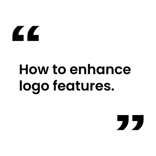 How to enhance logo features